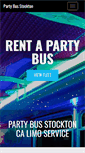 Mobile Screenshot of partybusstockton.com